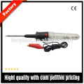 Pen-shaped high and low voltage test tool for 6/12V vehicles